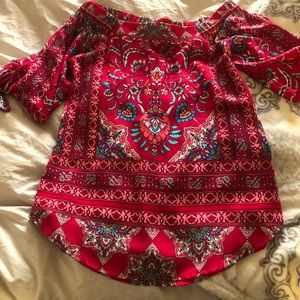 Off the shoulder top